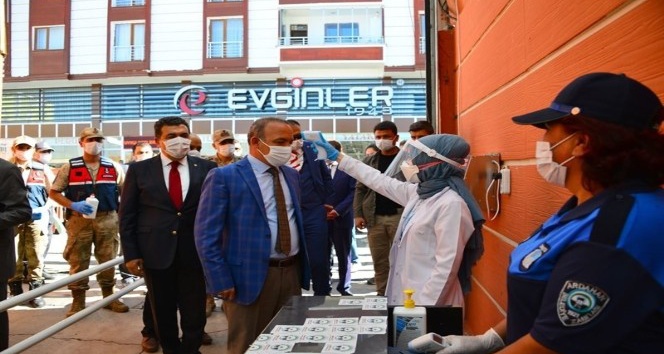 Vali Hüseyin Öner başkanlığında, Koronavirüs denetimleri aralıksız devam ediyor