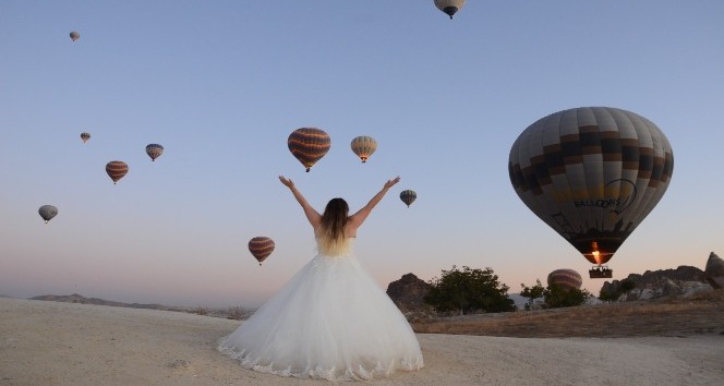 Kapadokya’da balon turları iptal edildi