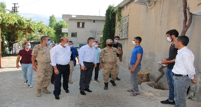 Pençe-Kaplan Operasyonunda yaralanan güvenlik korucularına ziyaret