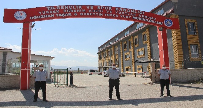 Erzurum’da yurtlar karantina kaçakları için hazırlandı