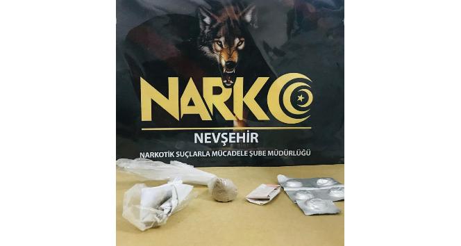 Nevşehir’de uyuşturucudan 2 kişi yakalandı