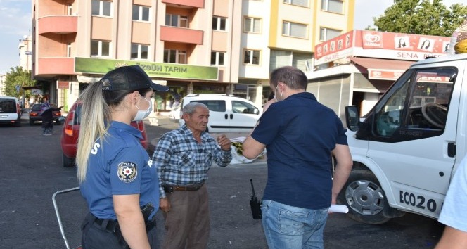 Nevşehir’de maske takmayan 50 kişiye ceza yazıldı