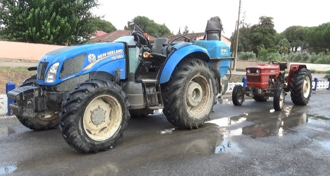 Manisa’da çalınan 2 traktörü jandarma 1 haftada buldu