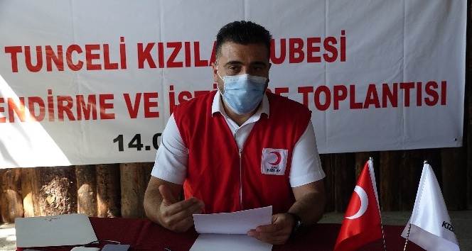 Türk Kızılayı Tunceli’de 8 ayda 14 bin 300 aileye ulaştı