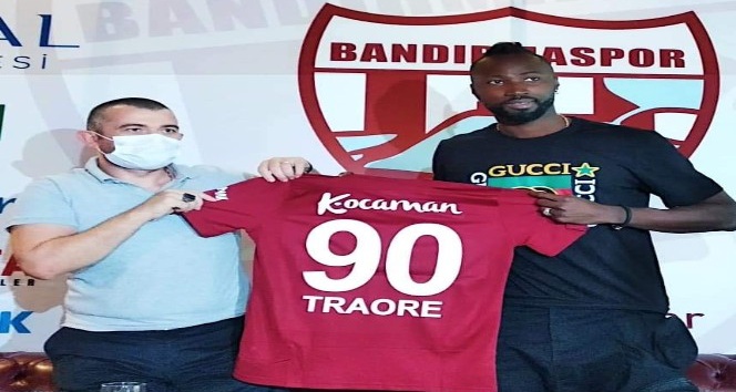 Traore Bandırmaspor’a imzayı attı