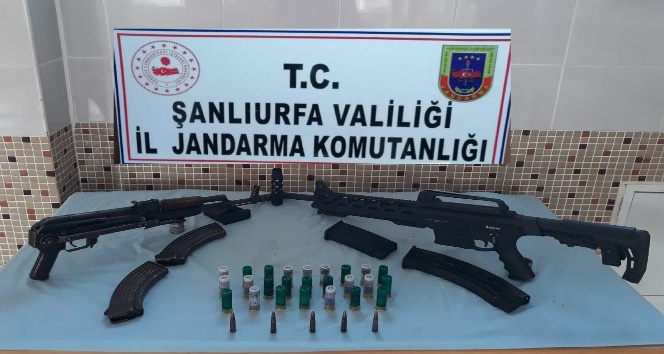 Şanlıurfa’da silah kaçakçılarına operasyon: 3 tutuklama