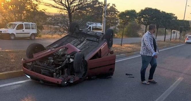 Kırıkkale’de trafik kazası: 2 yaralı