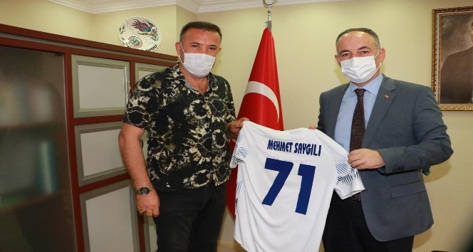 Başkan Uca’dan Belediye Başkanı Saygılı’ya ziyaret