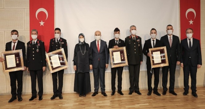 Mardin’de gazilere devlet övünç madalyası verildi