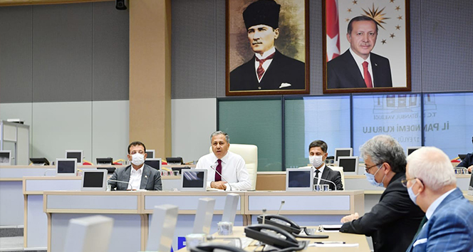 İstanbul İl Pandemi Kurulu, Vali Yerlikaya başkanlığında toplandı
