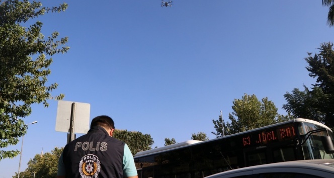 Drone tespit etti, polis cezayı kesti