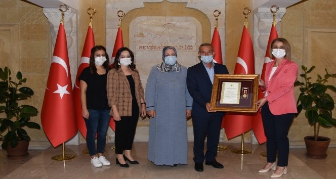 Nevşehir’de Devlet Övünç Madalyası ve Tevcih töreni düzenlendi