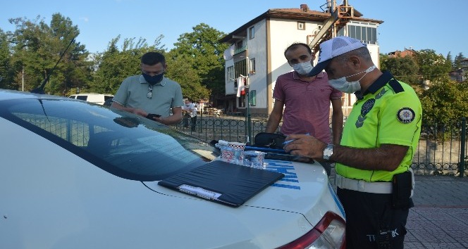 Tokat’ta, motosiklet sürücülerine ceza yağdı