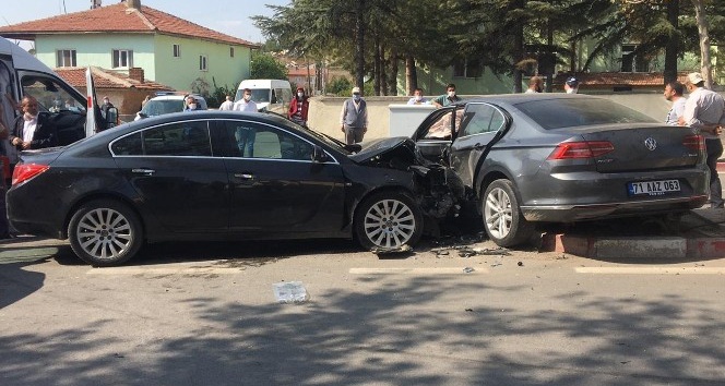 Kırıkkale’de trafik kazası: 3 yaralı