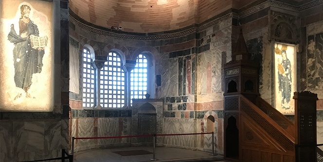 Kariye Cami’deki hazırlıklar sürüyor