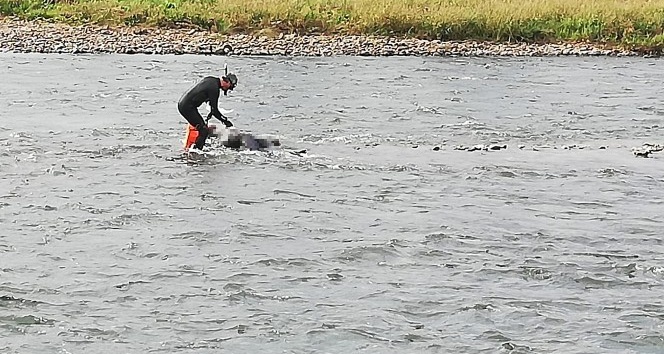 4 gündür kayıp olarak aranan kişinin cesedi ırmakta bulundu