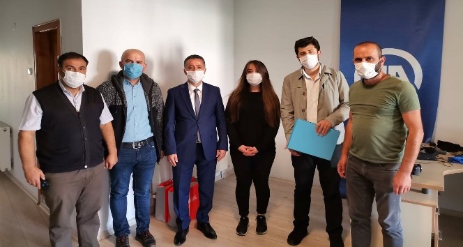 Cumhurbaşkanlığı İletişim Başkanlığı Erzincan Bölge Müdürü Yahya Tekin, Bayburt’ta basın kuruluşlarını ziyaret etti