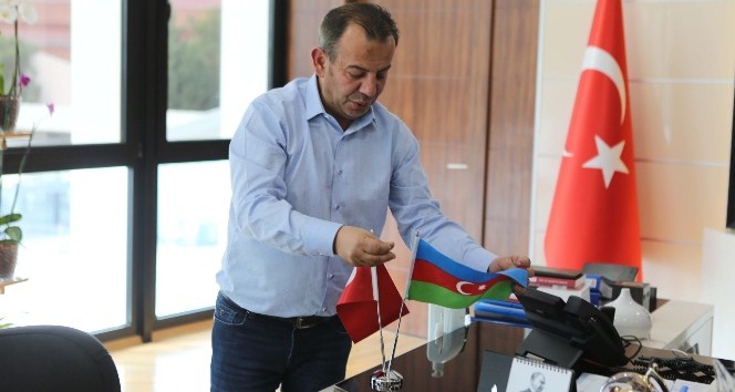 Bolu Belediye Başkanı’ndan Azerbaycan’a manevi destek