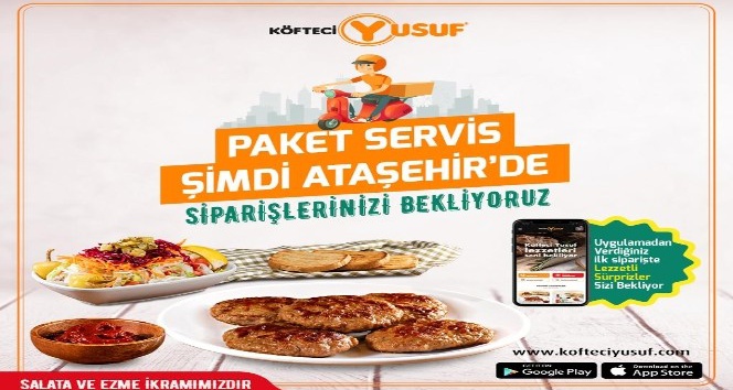 Köfteci Yusuf’tan İstanbul Ataşehir’e özel kampanya