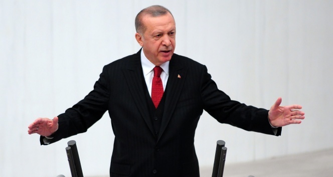 Cumhurbaşkanı Erdoğan: &#039;Vatan mücadelesinde Azerbaycan&#039;ın yanındayız&#039;