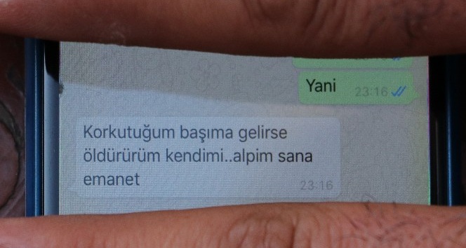 Saplantılı aşık kurbanı Tuğba, ölmeden önce ağabeyine çocuğunu emanet etmiş