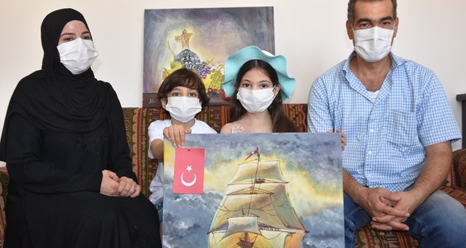 Suriyeli sığınmacı aile Türkiye'de hayata tutundu