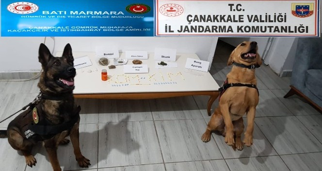 Çanakkale’de uyuşturucu operasyonu: 4 gözaltı