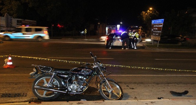 Karaman’da tırın çarptığı motosiklet sürücüsü öldü