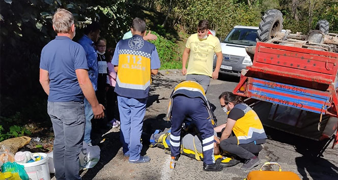 Ordu'da patpat kazası: 5 yaralı