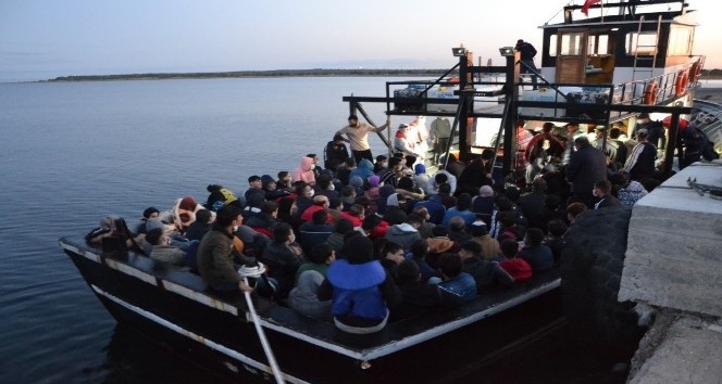 Çanakkale’de 144 düzensiz göçmen yakalandı
