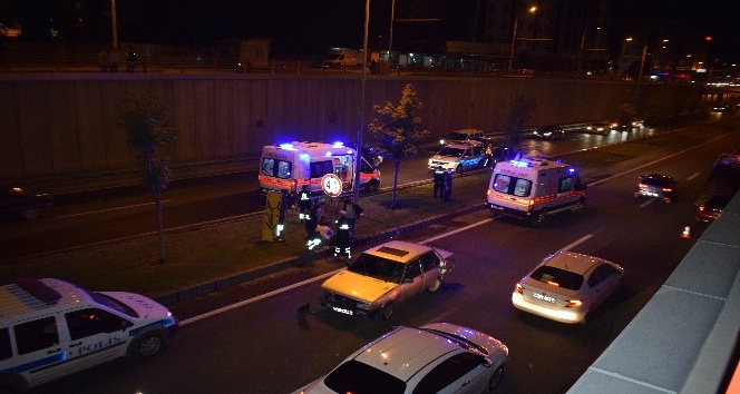 Malatya’da alt geçitte kaza: 4 yaralı