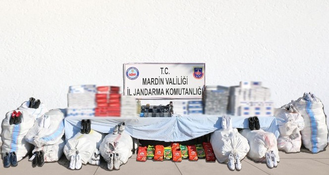 Mardin’de kaçakçılar jandarmaya takıldı