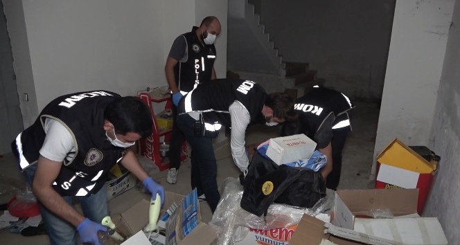 Kırıkkale’de ‘sahte içki’ operasyonu: Yüzlercesi ele geçirildi