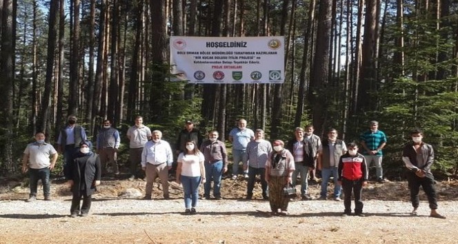 Bolu’da yardıma muhtaç aileler için odun toplandı
