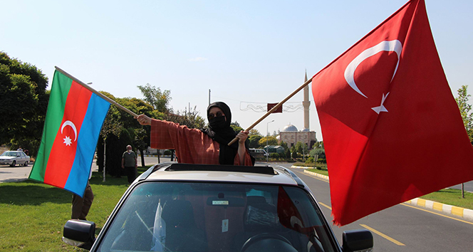 Nevşehir’de Azerbaycan’a destek konvoyu düzenlendi