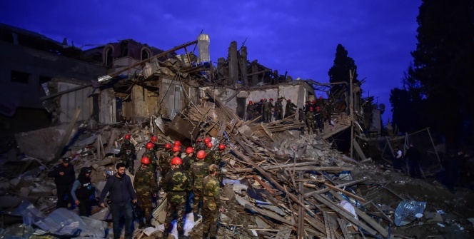 Ermenistan, Gence şehrine füzeyle saldırdı: 9 ölü, 34 yaralı