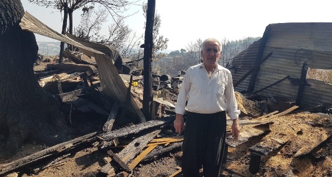 Yangında evleri yanan aile: &quot;Canımızı zor kurtardık&quot;