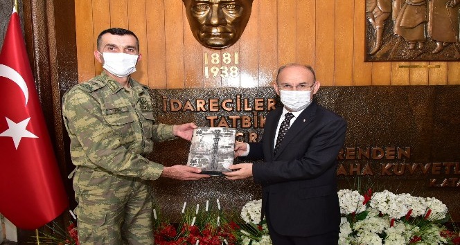 Tümgeneral Tayanç’tan Vali Karadeniz’e ziyaret