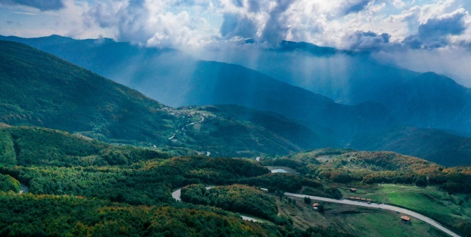 Kar tatilinin uğrak noktası Kartepe sonbaharda güzelliğiyle mest ediyor