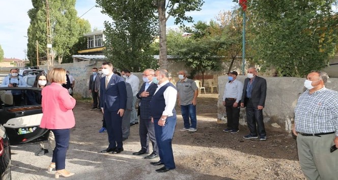 Vali Becel, Karacaören köyünü ziyaret etti