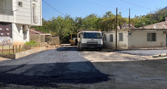 Mimar Sinan Mahallesinde asfalt çalışması