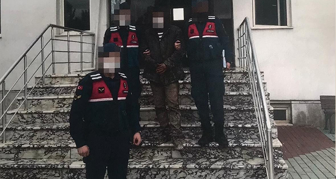 PKK terör örgütü üyesi tarlada çalışırken yakalandı
