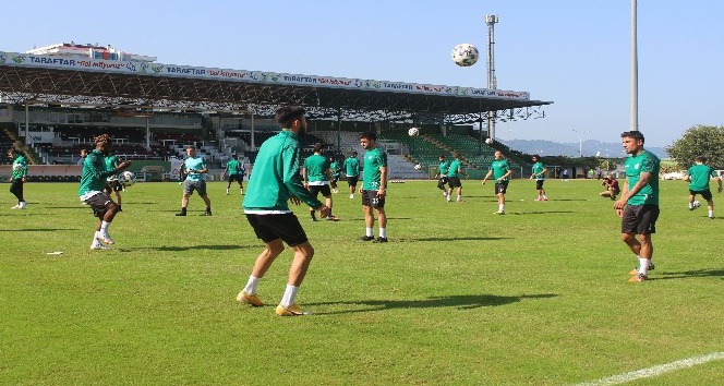 Giresunspor, Ankaraspor maçı hazırlıklarını sürdürdü