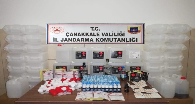 Sahte alkolleri internet üzerinden satmaya kalkınca yakayı ele verdiler