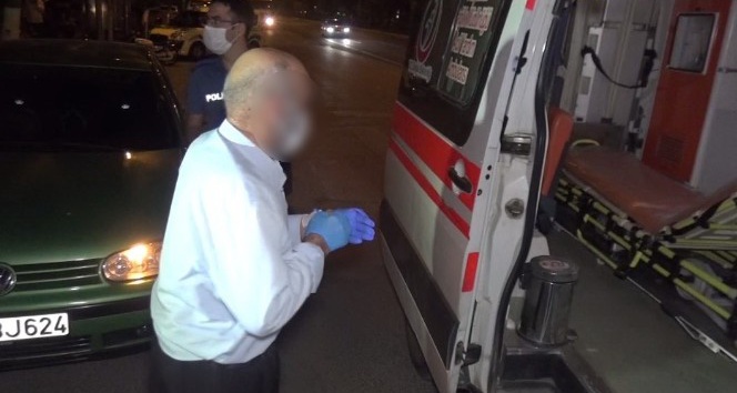 Hastaneden kaçan korona hastası minibüste yakalandı