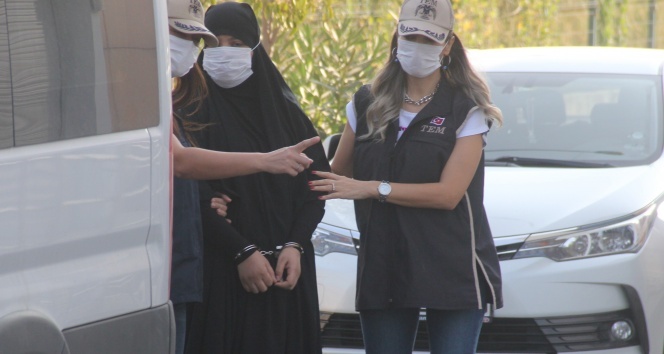 Kırmızı bültenle aranan DEAŞ'lı kadın tutuklandı