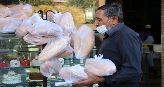 MHP Genel Başkanı Devlet Bahçeli’nin ’askıda ekmek’ kampanyasına Diyarbakır’dan destek