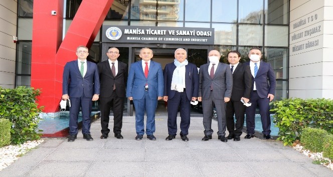 TBB Başkanı Aydın’dan Manisa TSO yönetimiyle istişarede bulundu