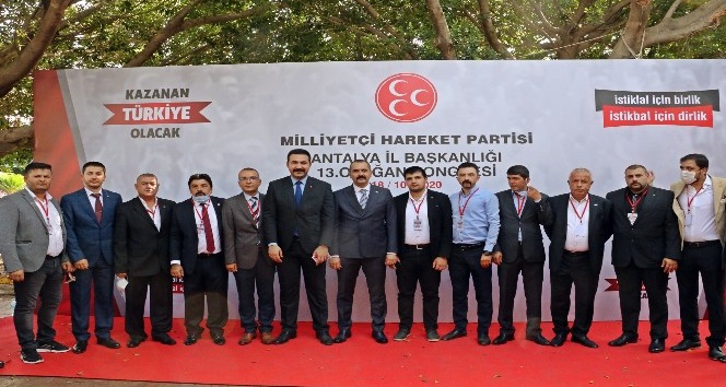 MHP Antalya Hilmi Durgun ile ‘devam’ dedi