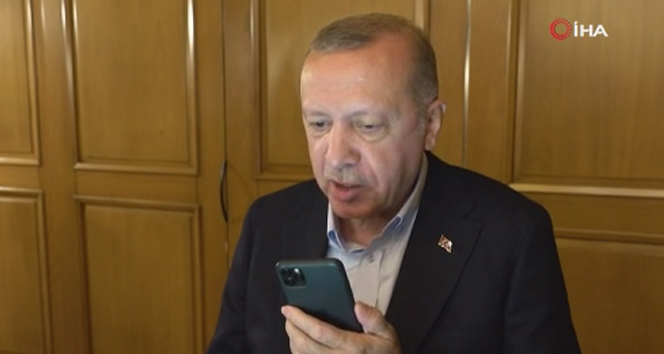 Cumhurbaşkanı Erdoğan’dan KKTC Cumhurbaşkanı Tatar’a tebrik telefonu